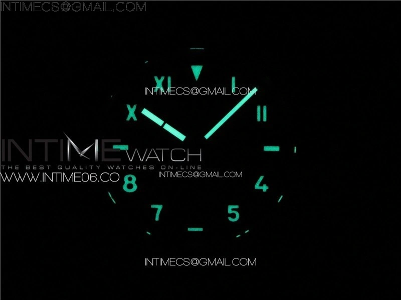 PAM779 DLC T HWF 1:1 Best Edition on Black ASSO Leather Strap A6497