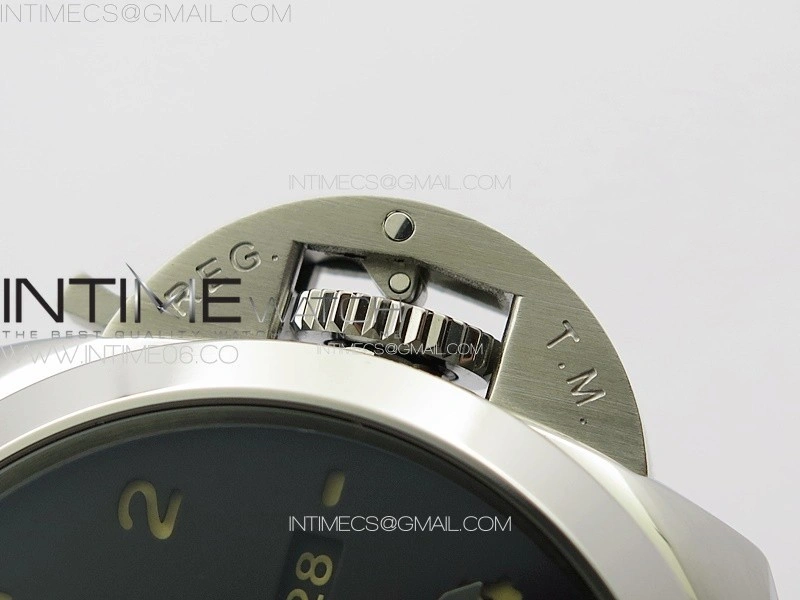 PAM910 HWF 1:1 Best Edition on Black Leather Strap P9010