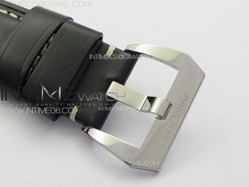 PAM910 HWF 1:1 Best Edition on Black Leather Strap P9010