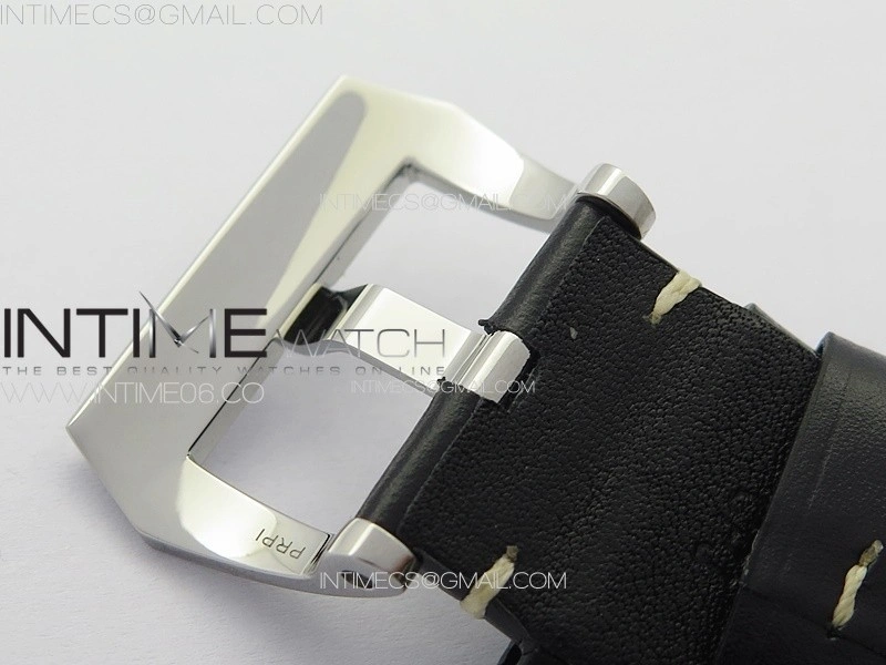 PAM910 HWF 1:1 Best Edition on Black Leather Strap P9010