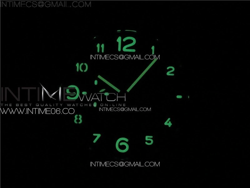 PAM910 HWF 1:1 Best Edition on Black Leather Strap P9010