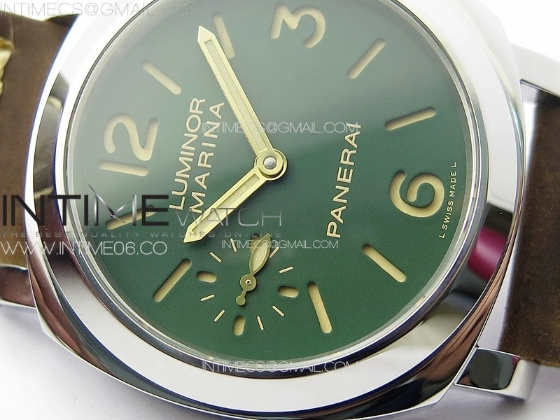PAM911 T HWF 1:1 Best Edition on Brown ASSO Leather Strap A6497