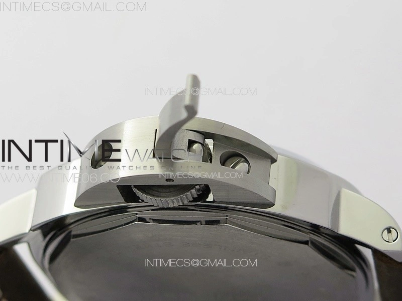 PAM911 T HWF 1:1 Best Edition on Brown ASSO Leather Strap A6497