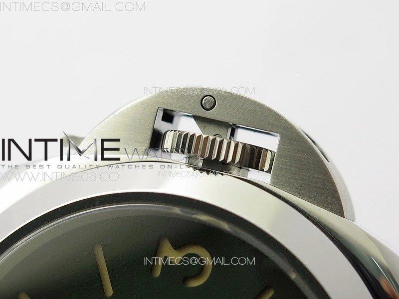 PAM911 T Noob 1:1 Best Edition on Brown Leather Strap A6497 with Y-Incabloc V12