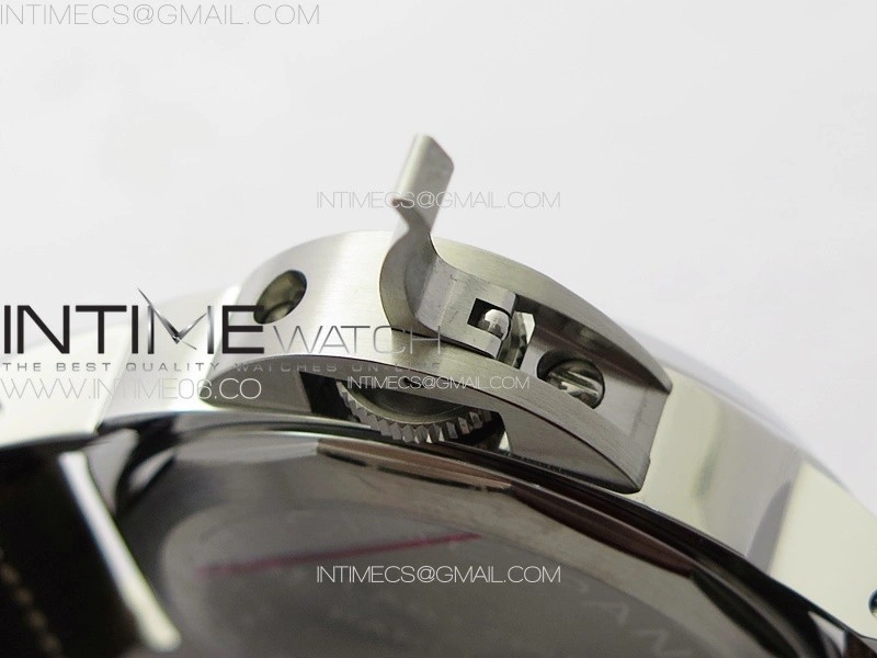 PAM911 T Noob 1:1 Best Edition on Brown Leather Strap A6497 with Y-Incabloc V12