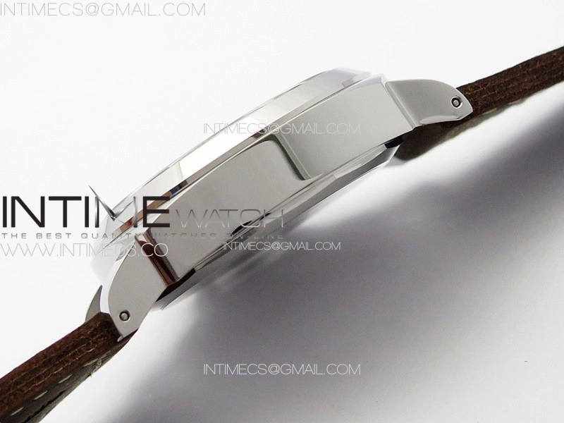 PAM911 T Noob 1:1 Best Edition on Brown Leather Strap A6497 with Y-Incabloc V12
