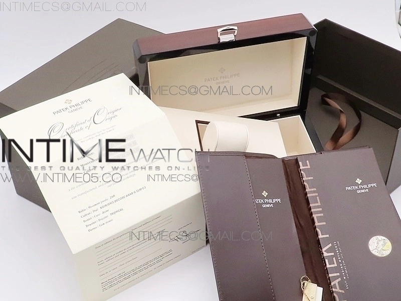 PATEK PHILIPPE 1:1 High Quality Box with Papers and certificate