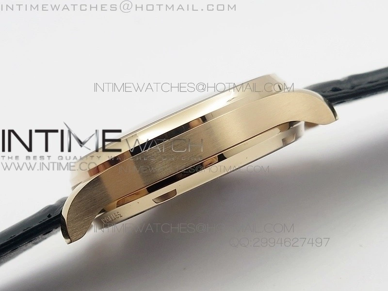 PORTUGUESE REAL PR IW500115 AZF 1:1 BEST EDITION ON BLACK LEATHER STRAP A52010