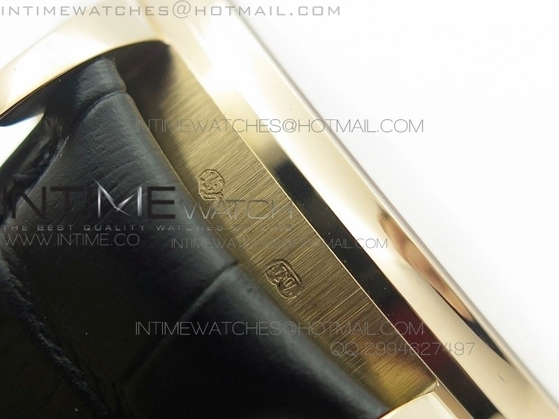 PORTUGUESE REAL PR IW500115 AZF 1:1 BEST EDITION ON BLACK LEATHER STRAP A52010