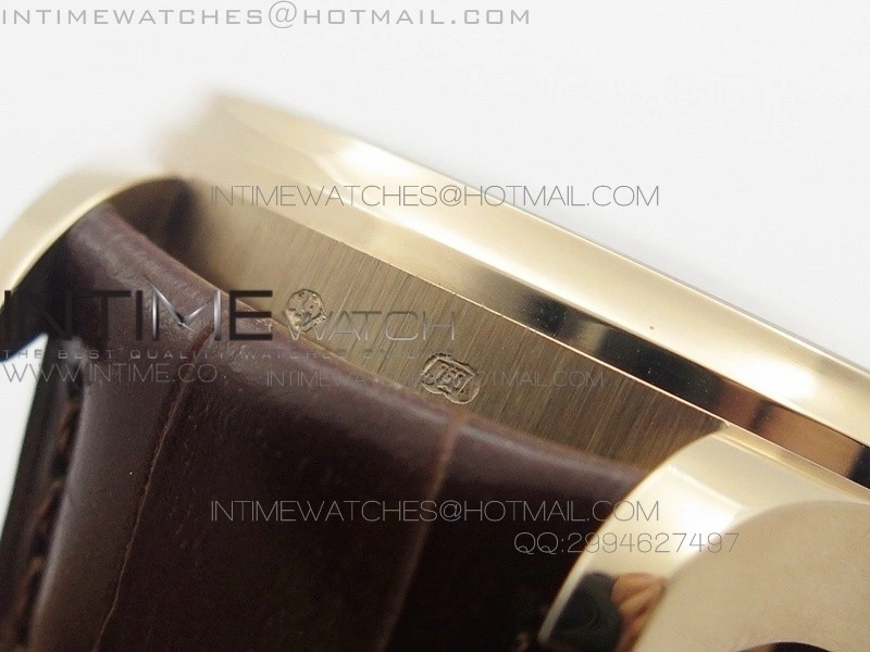 PORTUGUESE REAL PR IW500701 AZF 1:1 BEST EDITION ON BROWN LEATHER STRAP A52010