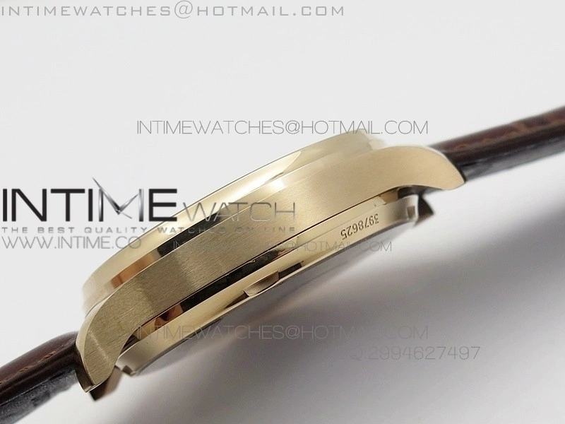 PORTUGUESE REAL PR IW500701 AZF 1:1 BEST EDITION ON BROWN LEATHER STRAP A52010
