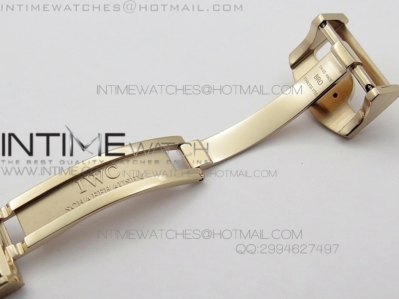 PORTUGUESE REAL PR IW500701 AZF 1:1 BEST EDITION ON BROWN LEATHER STRAP A52010