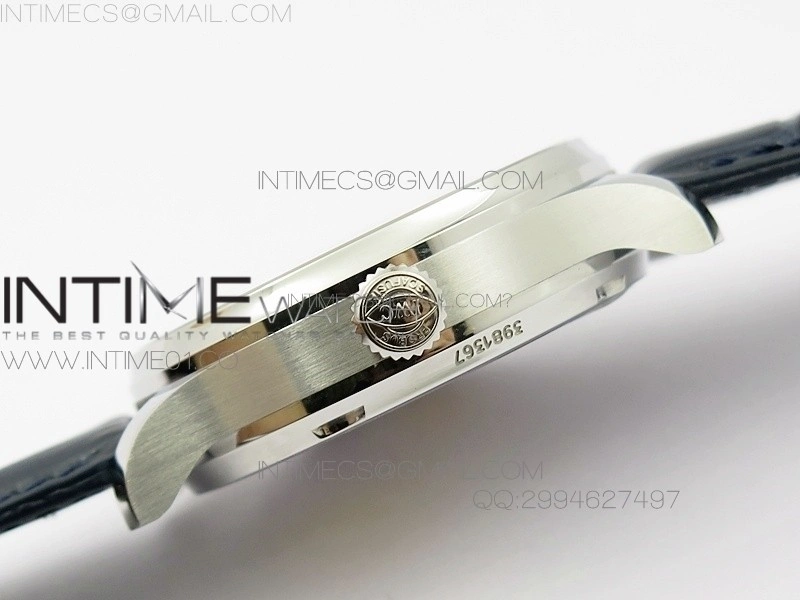 PORTUGUESE REAL PR IW500705 AZF 1:1 BEST EDITION ON BLACK LEATHER STRAP A52010