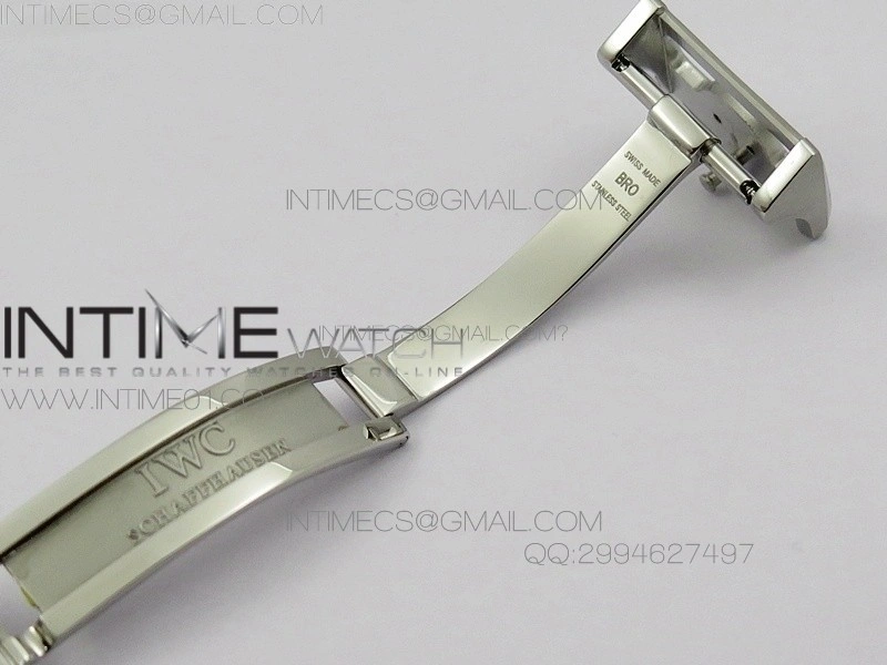 PORTUGUESE REAL PR IW500705 AZF 1:1 BEST EDITION ON BLACK LEATHER STRAP A52010