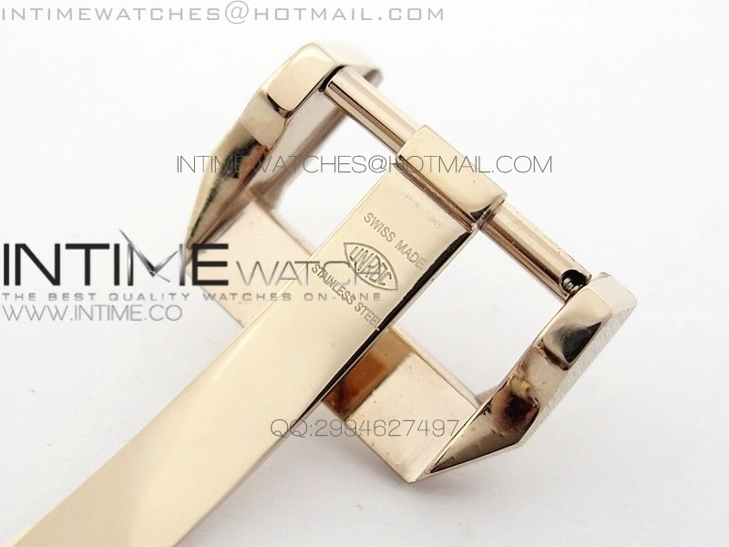 PORTUGUESE REAL PR RG GARY DIAL V2 Gold Numbers ZF 1:1 BEST EDITION ON BLACK LEATHER STRAP A52010