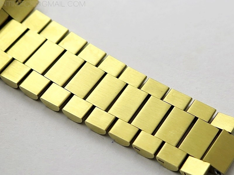 Day Date 40mm 228238 Gain Weight YG tungsten APSF 1:1 Best Edition Black Dial T Crystals Markers on YG President Bracelet A2836
