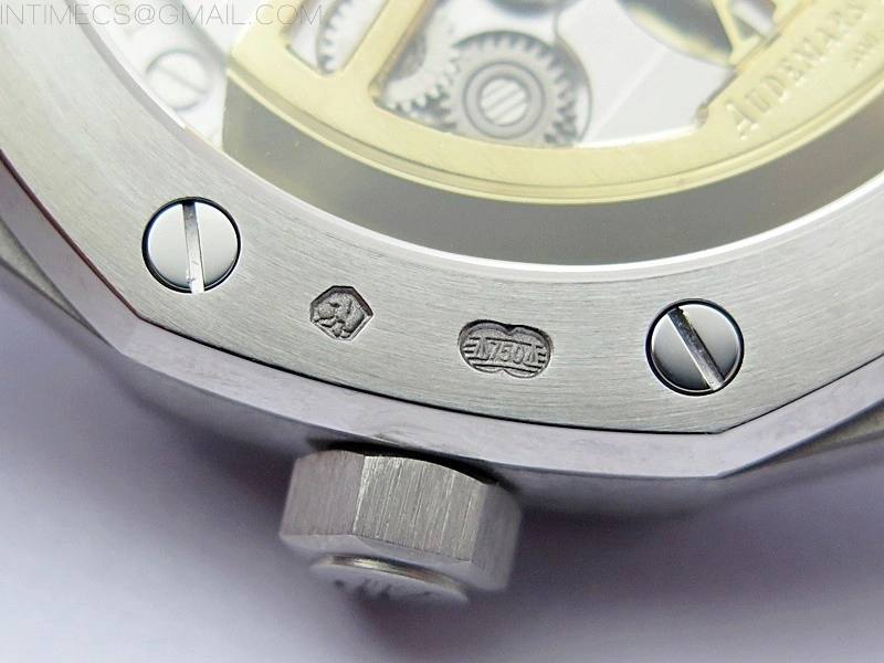 Royal Oak 41mm 15500 Frosted SS APSF 1:1 Best Edition Gray Textured Dial on Frosted SS Bracelet SA4302 Super Clone