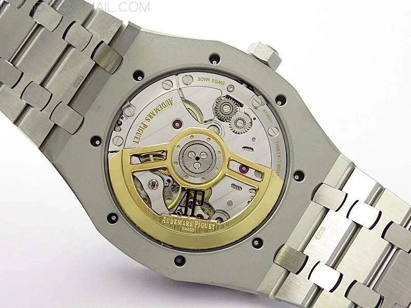 Royal Oak 41mm 15500 Frosted SS APSF 1:1 Best Edition Gray Textured Dial on Frosted SS Bracelet SA4302 Super Clone