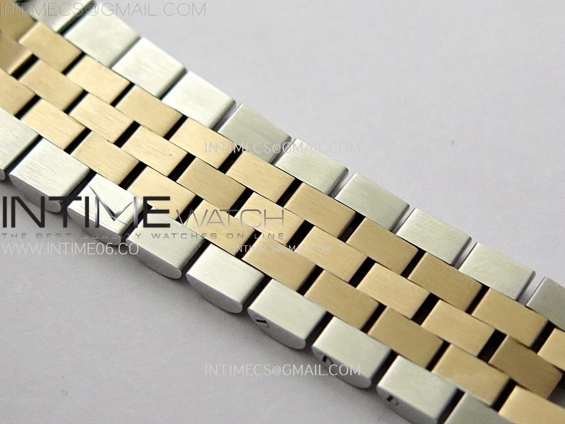 DateJust 36MM 126281 SS RG APSF 1:1 Best Edition Rose Gold Dial Roman Markers on SS RG Jubilee Bracelet SA3235