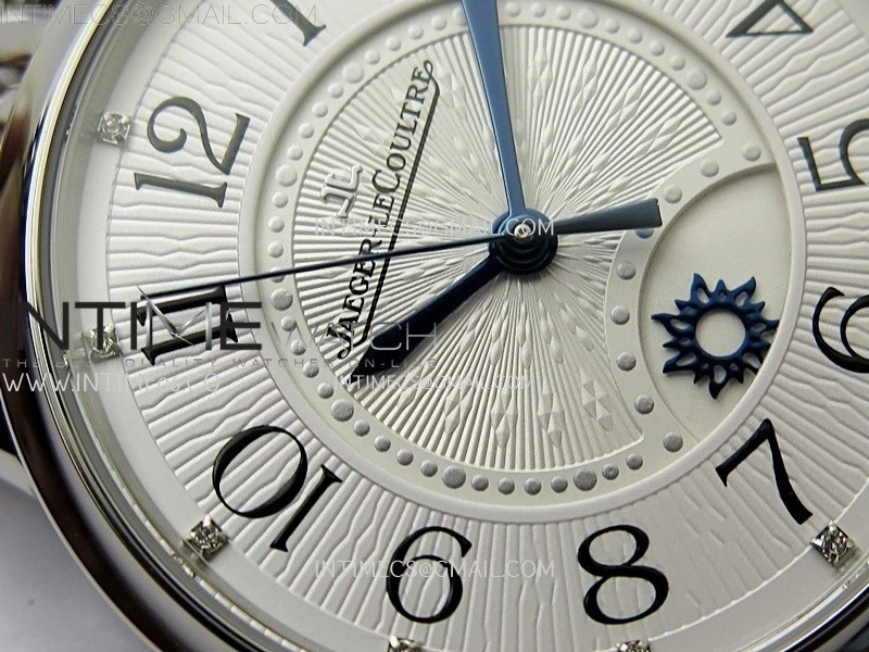 Rendez-Vous Night and Day SS APSF 1:1 Best Edition White Textured Dial SS Bezel on SS Bracelet Super Clone A898