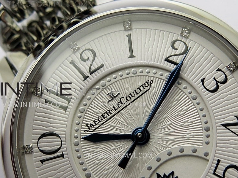 Rendez-Vous Night and Day SS APSF 1:1 Best Edition White Textured Dial SS Bezel on SS Bracelet Super Clone A898