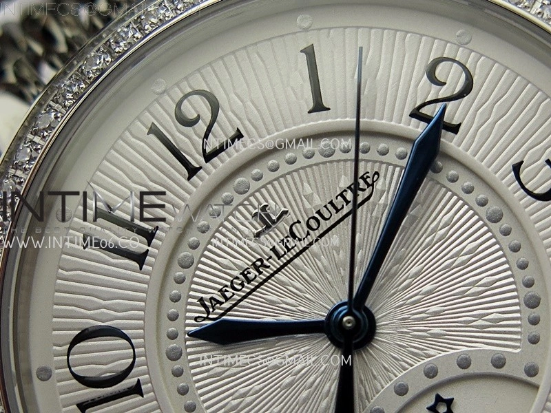 Rendez-Vous Night and Day Diamond Bezel SS APSF 1:1 Best Edition White Textured Dial SS Bezel on SS Bracelet Super Clone A898