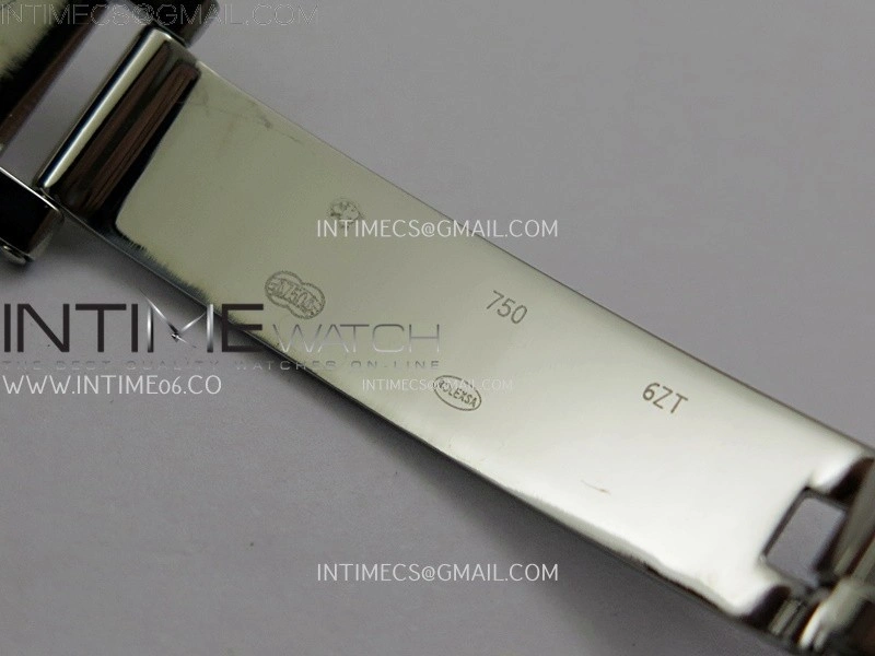 Day Date 36mm Gain Weight SS tungsten APSF 1:1 White Hematite Quartz Dial Diamond Markers on SS President Bracelet A3255