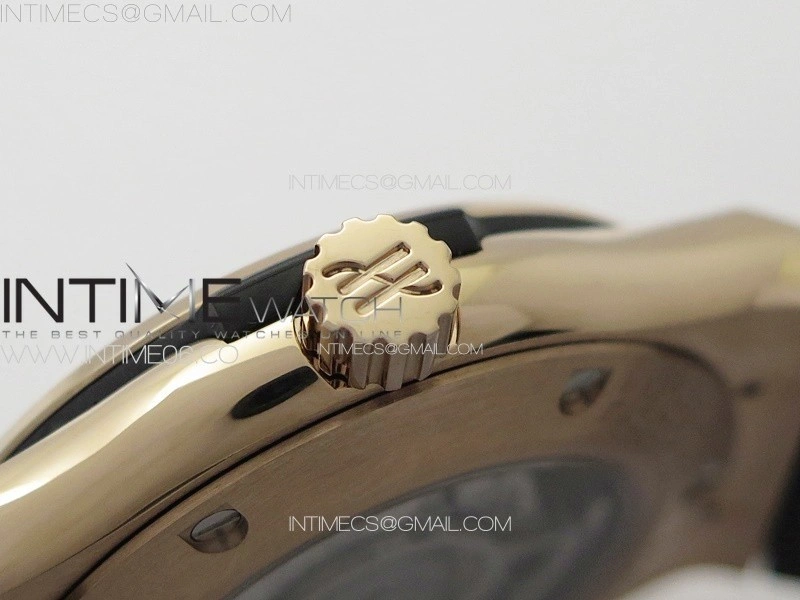 Classic Fusion 42mm RG Paved Diamonds Case And Bezel B50F Paved Diamonds Dial On Gray Gummy Strap A2892