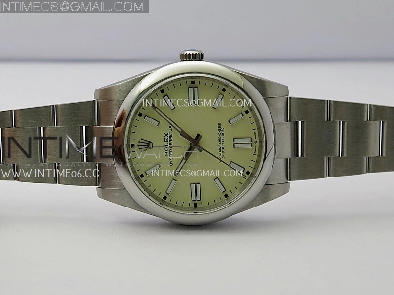 Oyster Perpetual 124300 41mm SS BP 1:1 Best Edition 2025 Ivory White Dial On SS Bracelet