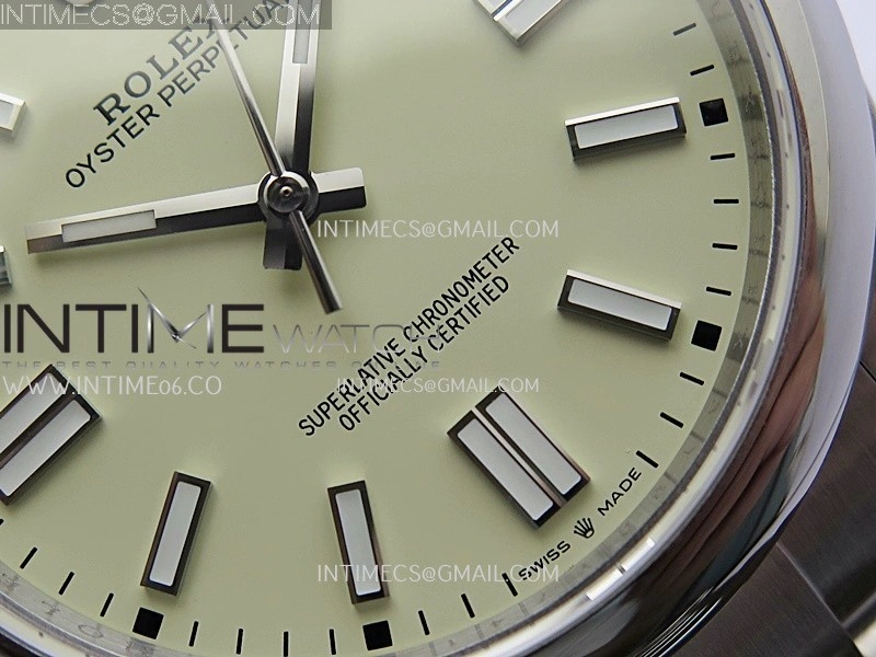 Oyster Perpetual 124300 41mm SS BP 1:1 Best Edition 2025 Ivory White Dial On SS Bracelet