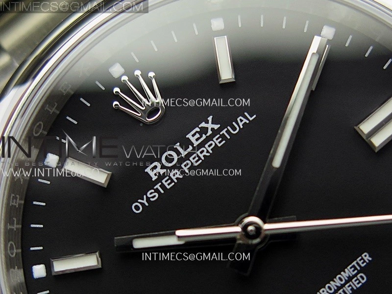 Oyster Perpetual 126000 36mm 904L SS KRF 1:1 Best Edition 2025 Black Dial On SS Bracelet