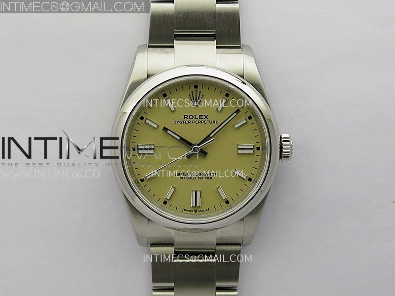 Oyster Perpetual 126000 36mm 904L SS KRF 1:1 Best Edition 2025 Cream Dial On SS Bracelet