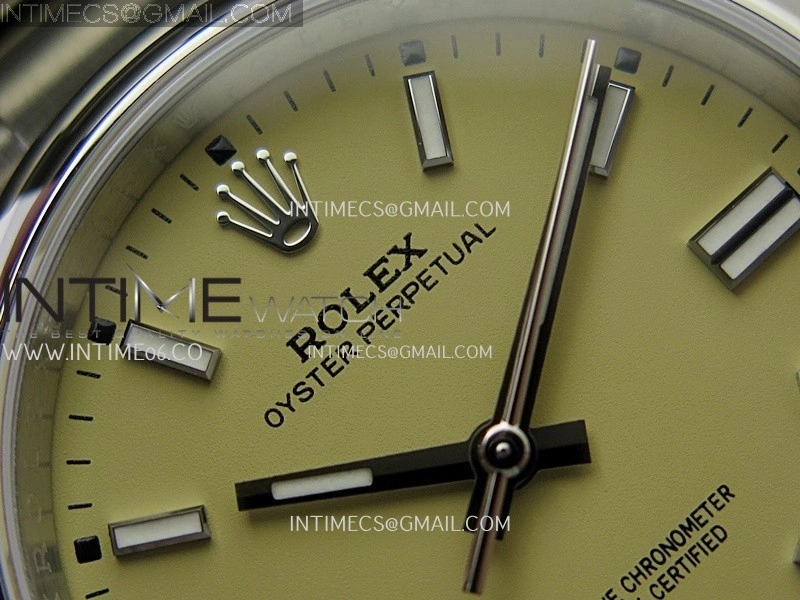 Oyster Perpetual 126000 36mm 904L SS KRF 1:1 Best Edition 2025 Cream Dial On SS Bracelet