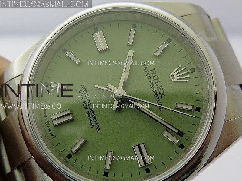 Oyster Perpetual 126000 36mm 904L SS KRF 1:1 Best Edition 2025 Green Dial On SS Bracelet