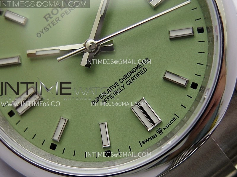 Oyster Perpetual 126000 36mm 904L SS KRF 1:1 Best Edition 2025 Green Dial On SS Bracelet