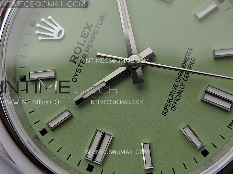 Oyster Perpetual 126000 36mm 904L SS KRF 1:1 Best Edition 2025 Green Dial On SS Bracelet
