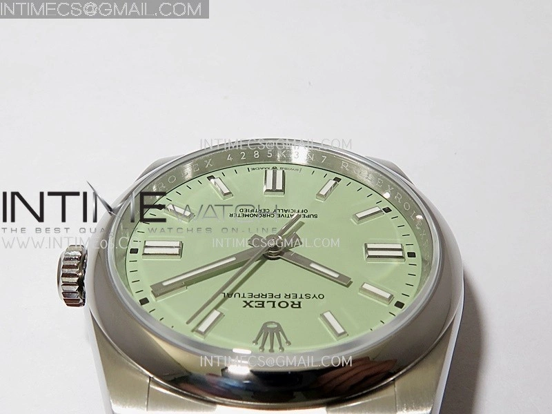 Oyster Perpetual 126000 36mm 904L SS KRF 1:1 Best Edition 2025 Green Dial On SS Bracelet