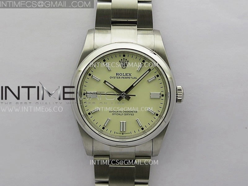 Oyster Perpetual 126000 36mm SS BP 1:1 Best Edition 2025 Ivory White Dial On SS Bracelet