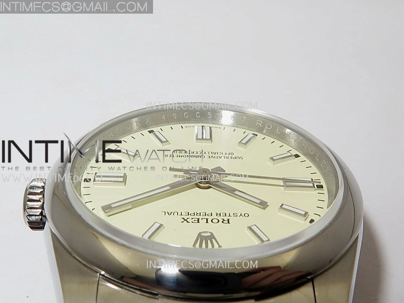 Oyster Perpetual 126000 36mm SS BP 1:1 Best Edition 2025 Ivory White Dial On SS Bracelet
