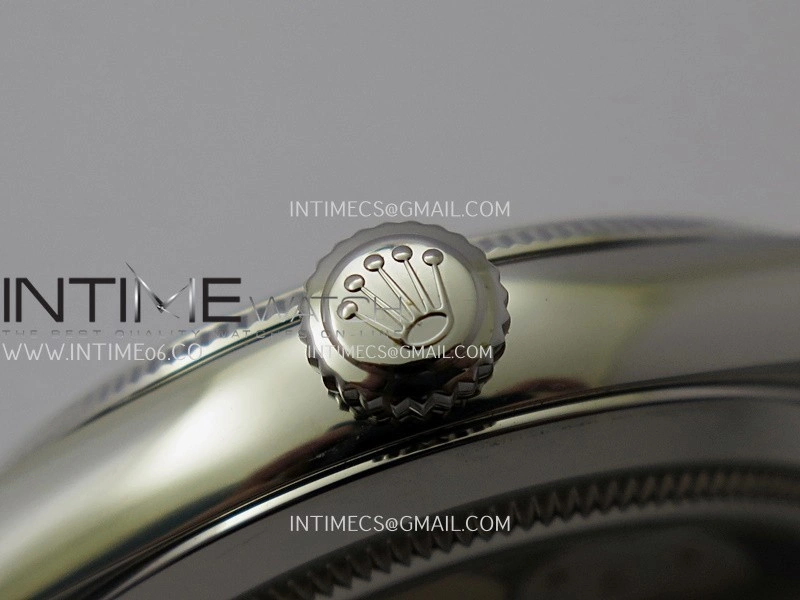 Perpetual 1908 52506 39mm SS 8+F Ice Blue Dial On Dark Brown Leather Strap A7140