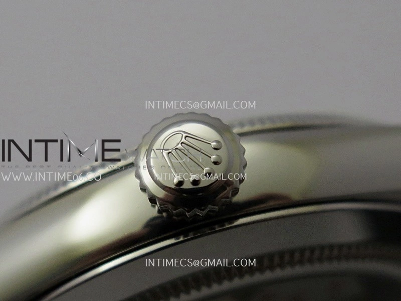 Perpetual 1908 52509 39mm SS 8+F Black Dial On Black Leather Strap A7140