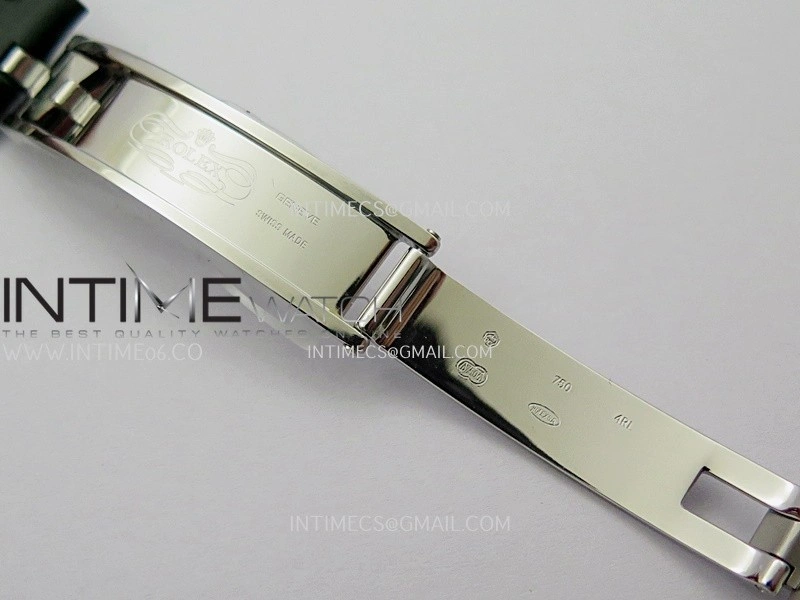 Perpetual 1908 52509 39mm SS 8+F Green Dial On Green Leather Strap A7140