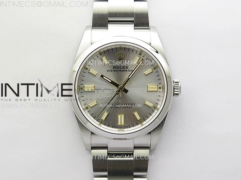 Oyster Perpetual 36mm 126000 904L VSF 1:1 Best Edition Silver Dial on SS Bracelet VS3230