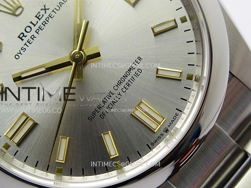 Oyster Perpetual 36mm 126000 904L VSF 1:1 Best Edition Silver Dial on SS Bracelet VS3230