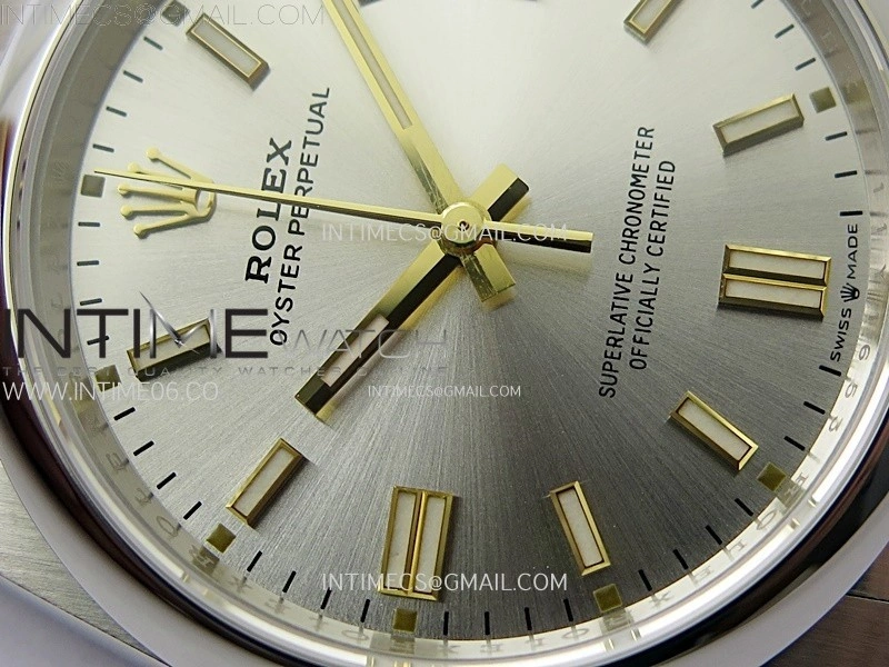 Oyster Perpetual 36mm 126000 904L VSF 1:1 Best Edition Silver Dial on SS Bracelet VS3230