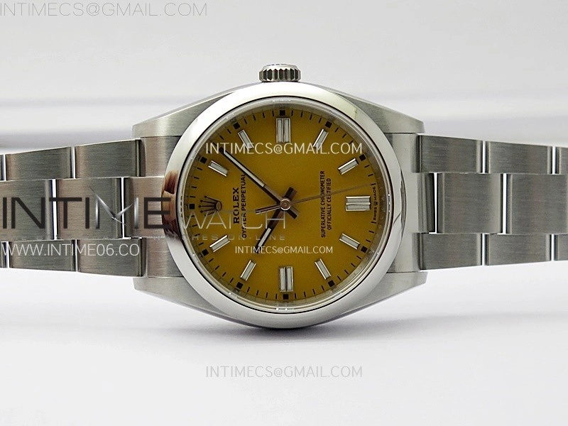 Oyster Perpetual 36mm 126000 904L VSF 1:1 Best Edition Yellow Dial on SS Bracelet VS3230