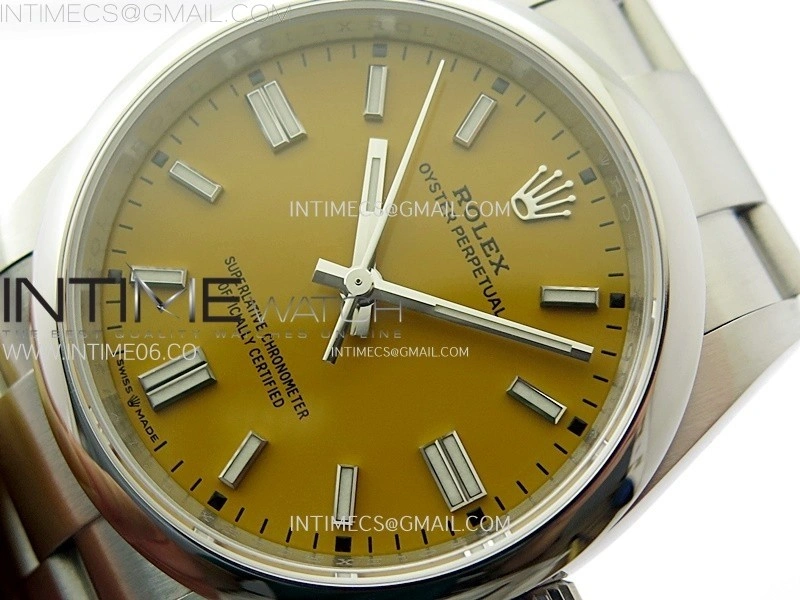 Oyster Perpetual 36mm 126000 904L VSF 1:1 Best Edition Yellow Dial on SS Bracelet VS3230