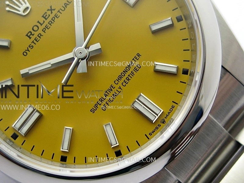 Oyster Perpetual 36mm 126000 904L VSF 1:1 Best Edition Yellow Dial on SS Bracelet VS3230