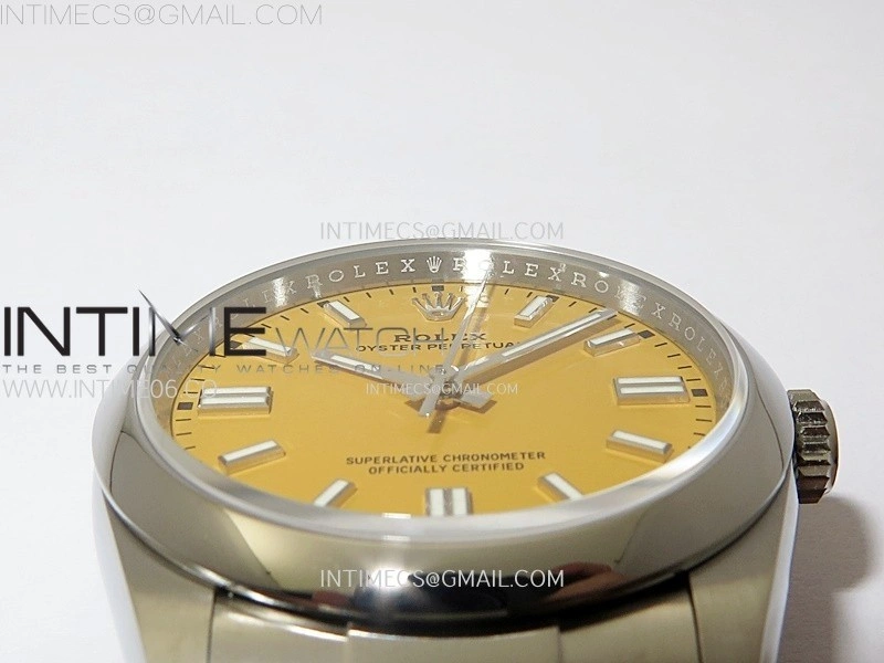 Oyster Perpetual 36mm 126000 904L VSF 1:1 Best Edition Yellow Dial on SS Bracelet VS3230