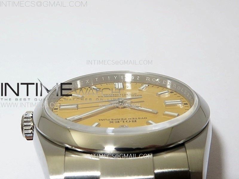 Oyster Perpetual 36mm 126000 904L VSF 1:1 Best Edition Yellow Dial on SS Bracelet VS3230